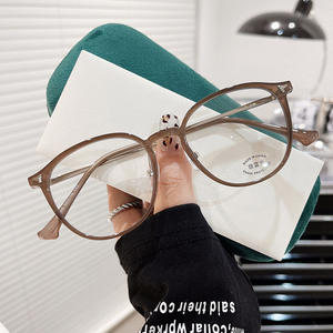 Qianai – lunettes ovales pour femmes, monture TR90, ultralégères, anti-lumière bleue, avec prescription - Product Image 1