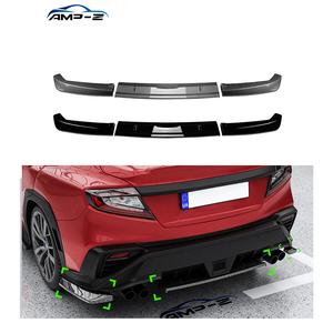 <strong>WRX</strong> Carbon Black ABS Rear Bumper Diffuser Rear Lip for <strong>Subaru</strong> <strong>WRX</strong> STI VB 2022+ Car Accessories - Product Image 1