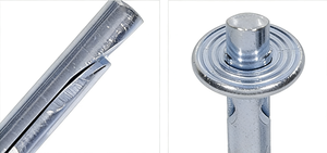 Boulon d'ancrage en acier au carbone galvanisé GB M6-M20 Système impérial/métrique - Product Image 5