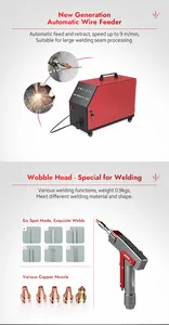 3 In 1 Raycus Max Laser Source 2000W Handheld Fiber Laser Welding Machine For Metal And Stainless Steel