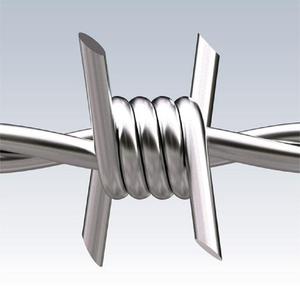 <span class=keywords><strong>Alambre</strong></span> de Púas de Hierro de Doble Hilo Electrogalvanizado en Rollo de 2.0-2.5mm JoyLink para Cercas de Seguridad en Granjas, Ganado y Carreteras - Product Image 6