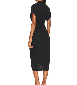 2024 Hot all'ingrosso di alta qualità maturo verticale sul posto di <span class=keywords><strong>lavoro</strong></span> donne stile preferito comodo vestito in maglia - Product Image 3