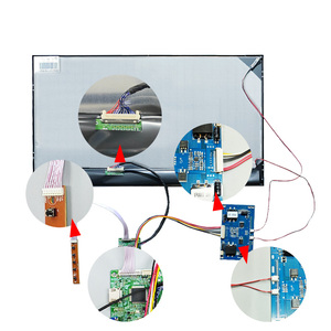 Mô-đun <span class=keywords><strong>LCD</strong></span> công nghiệp 23.8 inch với 2000nits độ sáng cao LVDS 1920x1080 Bảng điều khiển tùy chọn cho biển báo kỹ thuật số ngoài trời - Product Image 3