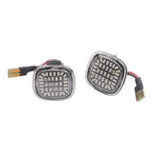 ไฟบังโคลนข้าง LED แบบไดนามิก2ชิ้นสำหรับ Skoda Fabia Octavia Mk1 Mk2 roomster A3ออดี้ NH3อย่างรวดเร็ว A4สัญญาณเลี้ยว A8 <span class=keywords><strong>B5</strong></span> - Product Image 2