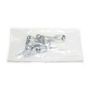 Anilla <span class=keywords><strong>de</strong></span> punta <span class=keywords><strong>de</strong></span> caña <span class=keywords><strong>de</strong></span> pescar <span class=keywords><strong>de</strong></span> acero inoxidable SS304 con sellado <span class=keywords><strong>de</strong></span> goma metálica en forma <span class=keywords><strong>de</strong></span> lágrima para <span class=keywords><strong>pesca</strong></span> en agua dulce y marina - Product Image 5