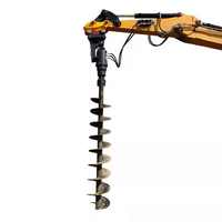 Moteur à engrenages multifonctionnel SHANSONG certifié CE pour tarière hydraulique d'excavatrice, haute efficacité, pour le forage de pieux et l'abattage d'arbres