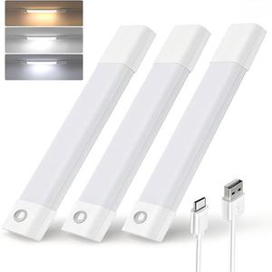 4-length Option Under Counter Light 3 in 1 Color Cabinet Lights Rechargeable Motion <strong>Sensor</strong> Cabinet <strong>Led</strong> Light for Pantry, Kitchen - Product Image 1