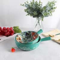 Service de table en céramique de couleur verte, 24 pièces, service de table en porcelaine, assiettes, ustensiles de table, service de pâtisserie