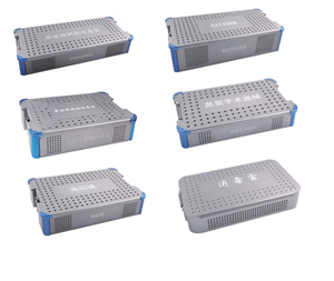 Contenedores de esterilización de instrumentos quirúrgicos de acero inoxidable de envío rápido de alta calidad de aluminio - Product Image 3