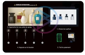 Máquina Expendedora <span class=keywords><strong>de</strong></span> Perfumes Moderna con Pantalla LED, Cinco Tanques, Pago con Monedas/Efectivo/Tarjeta <span class=keywords><strong>de</strong></span> Crédito, Integración Wi-Fi POS <span class=keywords><strong>para</strong></span> Centros Comerciales y Hoteles - Product Image 6