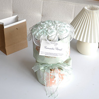 Savon à la rose éternelle, bouquet fini fait main, Tanabata, Saint-Valentin, pour filles