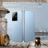 Realme GT 7T (IceSense Blue 12 Go + 128 Go) |   MediaTek D8400 MAX |   7000mAh + 120W |   Caméra de voyage AI 4K 60FPS |   Refroidissement à 360°