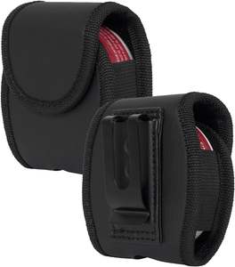 Porte-sachets universel pour tabac à mâcher, étui en <span class=keywords><strong>cuir</strong></span> <span class=keywords><strong>vegan</strong></span> noir NCP pour ZYN, Copenhagen, Skoal, Kodiak, etc. - Product Image 1