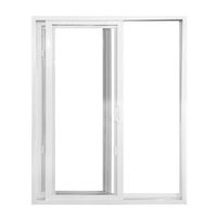 Vente en gros Design d'intérieur européen UPVC Chambre à coucher en verre simple et double Portes coulissantes UPVC