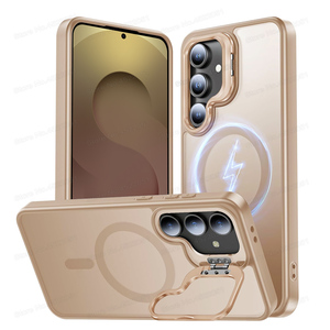 Étui de téléphone magnétique CHAOYIDIAN Hard Armor pour Samsung Galaxy S25 S24 FE Plus S23 Ultra A16 A36 A56 Fold avec support d'objectif et finition mate - Product Image 1