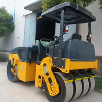 Mini compacteur à rouleaux diesel Euro 5 d'occasion Machine de compactage à double tambour Moteur à noyau de rouleaux à monter Chine EPA Certifié CE