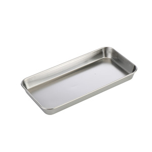 Plateau dentaire en acier inoxydable 304 de qualité médicale, plateau pour instruments chirurgicaux à usage clinique - Product Image 2