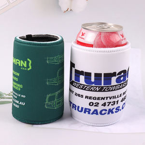 ปลอกหุ้มแก้วน้ำแบบแม่เหล็กสี่จุด ทำจากนีโอพรีน สำหรับเก็บความเย็น พร้อมโลโก้ OEM ตามสั่ง - Product Image 3