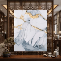 Plafond extensible en film PVC brillant de 1260mm de largeur Design moderne pour la décoration de meubles de salon de chambre à coucher pour le plastique de marbre de PVC