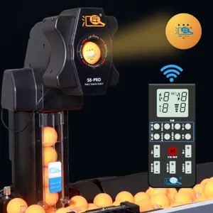 回族庞S8PRO远程自动高水平娱乐球机俱乐部训练乒乓球机器人