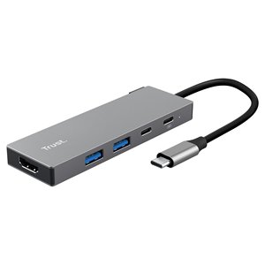 HUB 3 en 1 DALYX USB C Gris 26062 - Product Image 1