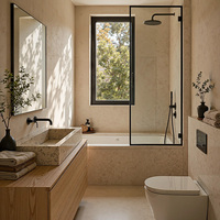 Conception d'intérieur de villa de luxe moderne, personnalisation complète de la maison, dressing sur mesure, cuisine, armoires de salle de bain