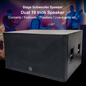 Altavoz Profesional INSIGAI, Doble Woofer de 18 Pulgadas, <span class=keywords><strong>4</strong></span> Ohmios, 8000W, 4000W, 2000W, Doble Imán Grande, Subwoofer Doble de 18 Pulgadas - Product Image 2