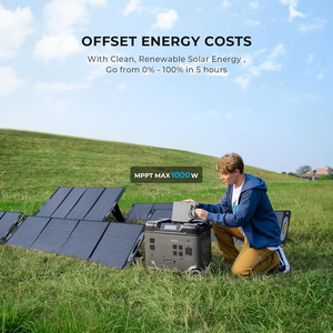 Estación de Energía Portátil P5000 Pro, Batería LiFePO4 de 5120 Wh, Generador Solar de Onda Sinusoidal Pura, Control Remoto, Carga Completa en 2.8 Horas, UE - Product Image 5