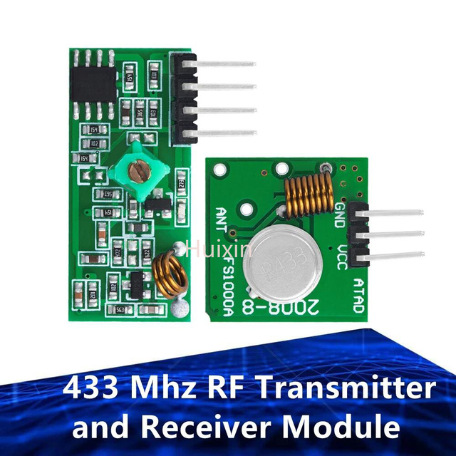 Module 433Mhz RF Transmitter And Receiver Module Link Kit For ARM/MCU WL DIY 433MHZ Wireless Remote Control For Diy K0