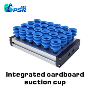 Pince à vide pneumatique robuste en alliage d'aluminium de 200 mm pour bras robotisé, longueur 550 mm, pour palettisation de cartons en bois, actionneur CPSR - Product Image 2