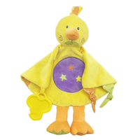 Nouvelle Couverture de Sécurité Personnalisable, Couverture Douillette, Jouet en Peluche Apaisant pour la Journée des Enfants, Jouet en Peluche Rembourré 100% Coton