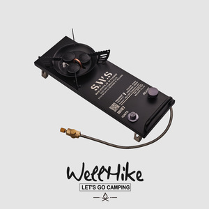WELLHIKE 户外 SWS 半单元 Igt 三燃烧器 7500W 燃气野营高山多功能餐桌一体式挡风炉具 - Product Image 1