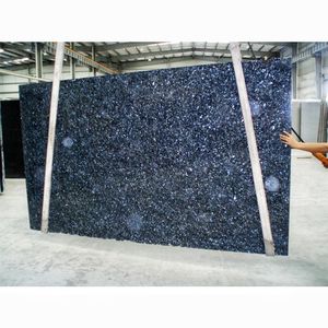 लक्जरी प्राकृतिक पत्थर नीले मोती ग्रेनाइट स्लैब के लिए पॉलिश किया गया फर्श रसोई काउंटॉप बाथरूम वैनिटी आउटडोर भूनिर्माण - Product Image 3