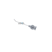 Cannule chirurgicale oculaire pour chirurgie de la cataracte, 25G, angulaire, 5 mm, pour aspiration de la coquille