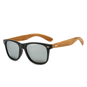 Hot Selling Women Men Wooden Glasses Mirrored Polarized Custom logo <b>Sunglass</b> - Product Image 3
