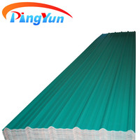 isolation thermique upvc plastique tôles de toiture ondulées 3 couches pvc tôle de toit