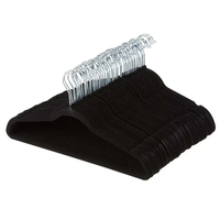 Großhandel Custom Multi color Velvet Dress Hangers 50er Pack für Anzug