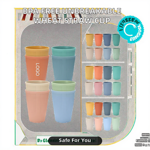 Vaisselle réutilisable en plastique PP incassable sans BPA, isolation thermique, anti-corrosion, compatible eau bouillante, pour consommation directe - Product Image 2