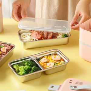 Lightweight <b>Plug</b>-<b>In</b> Electric Multi-Layer Heating Stainless Steel Energy Efficient Class Household Portable 1L Capacity Lunch Box - Product Image 2