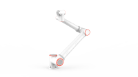Robot collaboratif FR10 à 6 axes, charge utile de 10 kg, bras robotisé, moteur, PLC, boîte de vitesses, roulement - CNC, palettisation, pulvérisation, peinture, automatisation