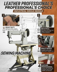 Triple Feed Walking Foot Industrial Ultra Heavy Duty 441 Lockstitch <b>Sewing</b> <b>Machine</b> for <b>Leather</b>, Canvas, Webbing and Upholstery - Product Image 1
