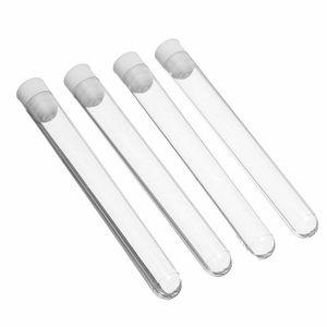 Seeking Excellence Plastic Test Tubes 12x75mm Push Cap 50 Pack With Stoppers Lab Use - Product Image 4