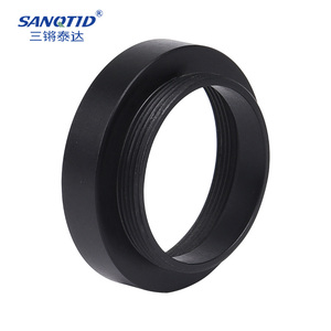 SANQTID 5X 10X 20X <span class=keywords><strong>50X</strong></span> 無限遠望遠調心平面対物レンズ Cカウント 工業冶金用長作動顕微鏡 - Product Image 6