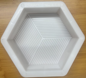 Moule à béton 240*240*60mm Moule à pavés Moule à briques en plastique pour béton pour route - Product Image 2