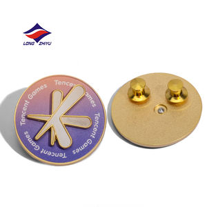 Épingles en métal fabriquées par Longzhiyu, fabricant depuis 20 ans, badge en métal personnalisé, épinglette en émail métallique, épinglette de vêtement en métal de dessin animé, badge d'<span class=keywords><strong>anime</strong></span> - Product Image 4