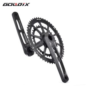 GOLDIX Manivelle de vélo ultralégère 170/175 mm en alliage d'aluminium BSA BB92 pour vélo de route, VTT et gravier, avec plateau <span class=keywords><strong>50</strong></span>-34T pour chaîne Sram - Product Image 6