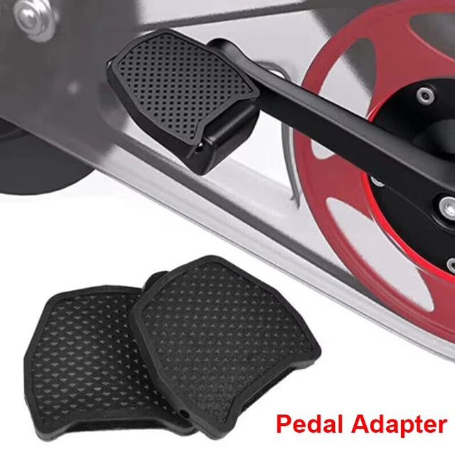 Road Bike Pedal Adapter Bicycle Flat Pedal Clip Converter for Road Bike Cycling Ultralight Pedals Convertion