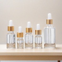 Bouteilles en verre pour huiles essentielles en promotion, 5ml-100ml, vides, avec compte-gouttes, scellables, logo personnalisé, OEM/ODM disponible