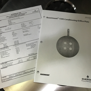 Plaque d'orifice de conditionnement OEM Rose Mount 1595, capteur de débit différentiel en acier inoxydable 316L pour gaz - Product Image 3