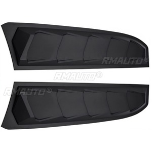 Civic Rear <b>Window</b> Side Vent Shutter Louver <b>Cover</b> Trim Matte Black Sport Style for Honda Civic 10th Gen 2016-2020 Car Accessories - Product Image 4